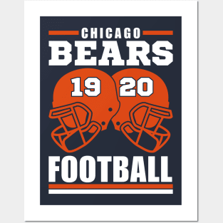 Chicago Bears 1920 American Football Retro Posters and Art